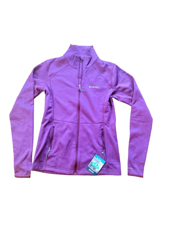 Columbia Jackets & Blazers - Columbia Women’s Purple Full-Zip Fleece Jacket